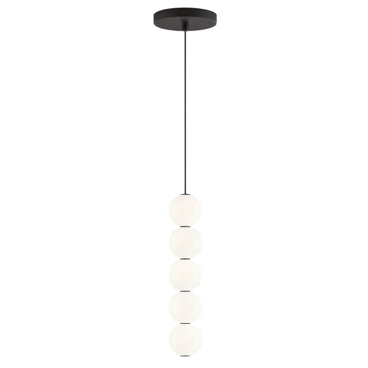 Orbet 5-Light Pendant - Nightshade Black Finish