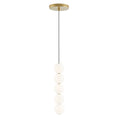 Load image into Gallery viewer, Orbet 5-Light Pendant - Natural Brass Finish
