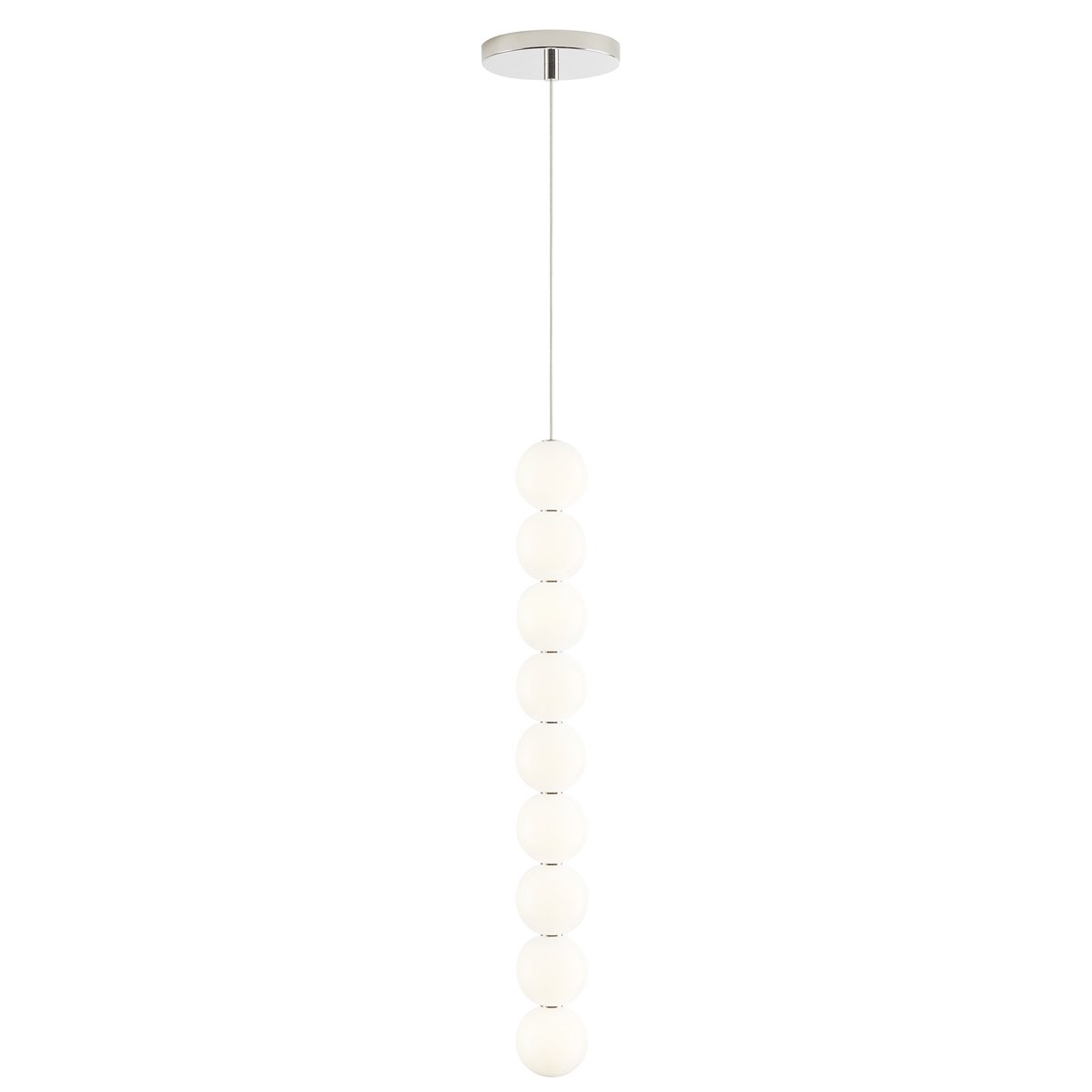 Orbet 9-Light Pendant - Polished Nickel Finish