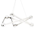 Load image into Gallery viewer, Orbit Small Chandelier - Polished Nickel Finish
