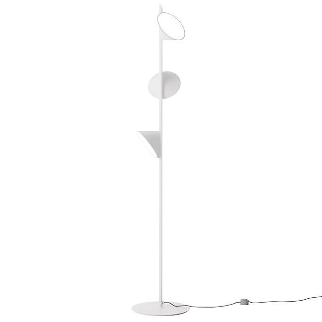 Orchid LED Floor Lamp - White Finish