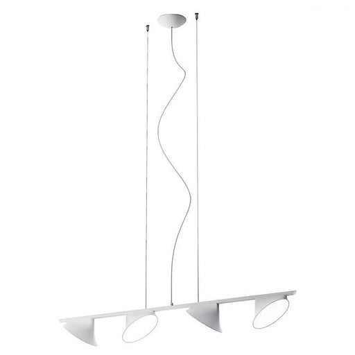 Orchid LED Linear Suspension - White Finish