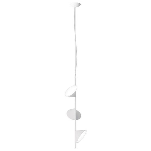 Orchid LED Pendant - White Finish