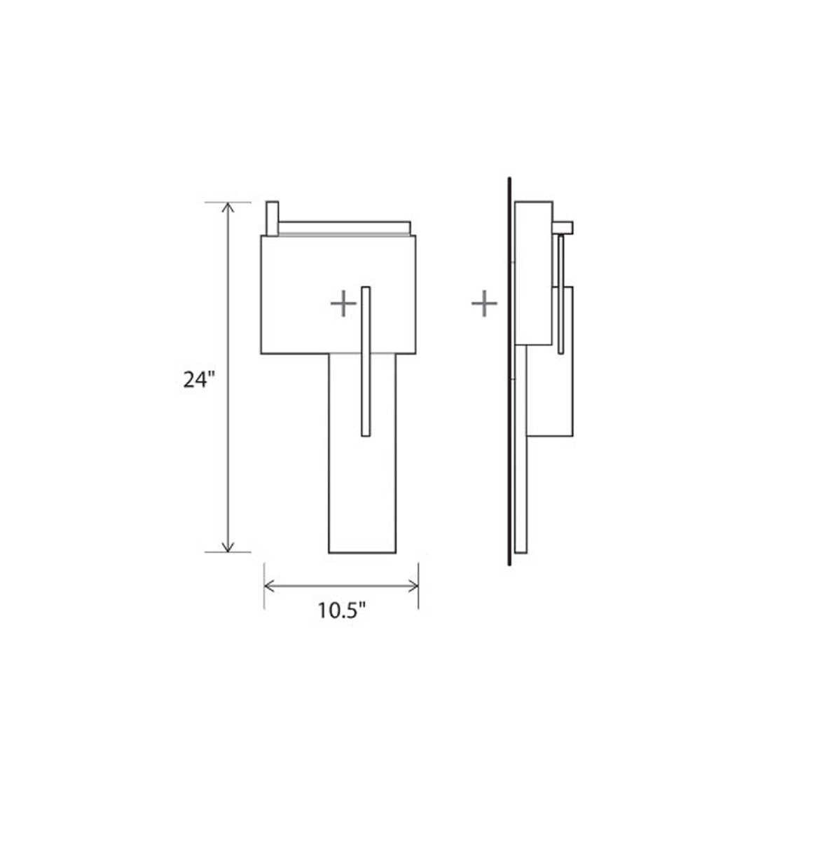 Oris LED Sconce - Diagram