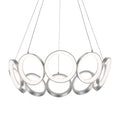 Load image into Gallery viewer, Oros Large LED Chandelier - Antique Silver Finish
