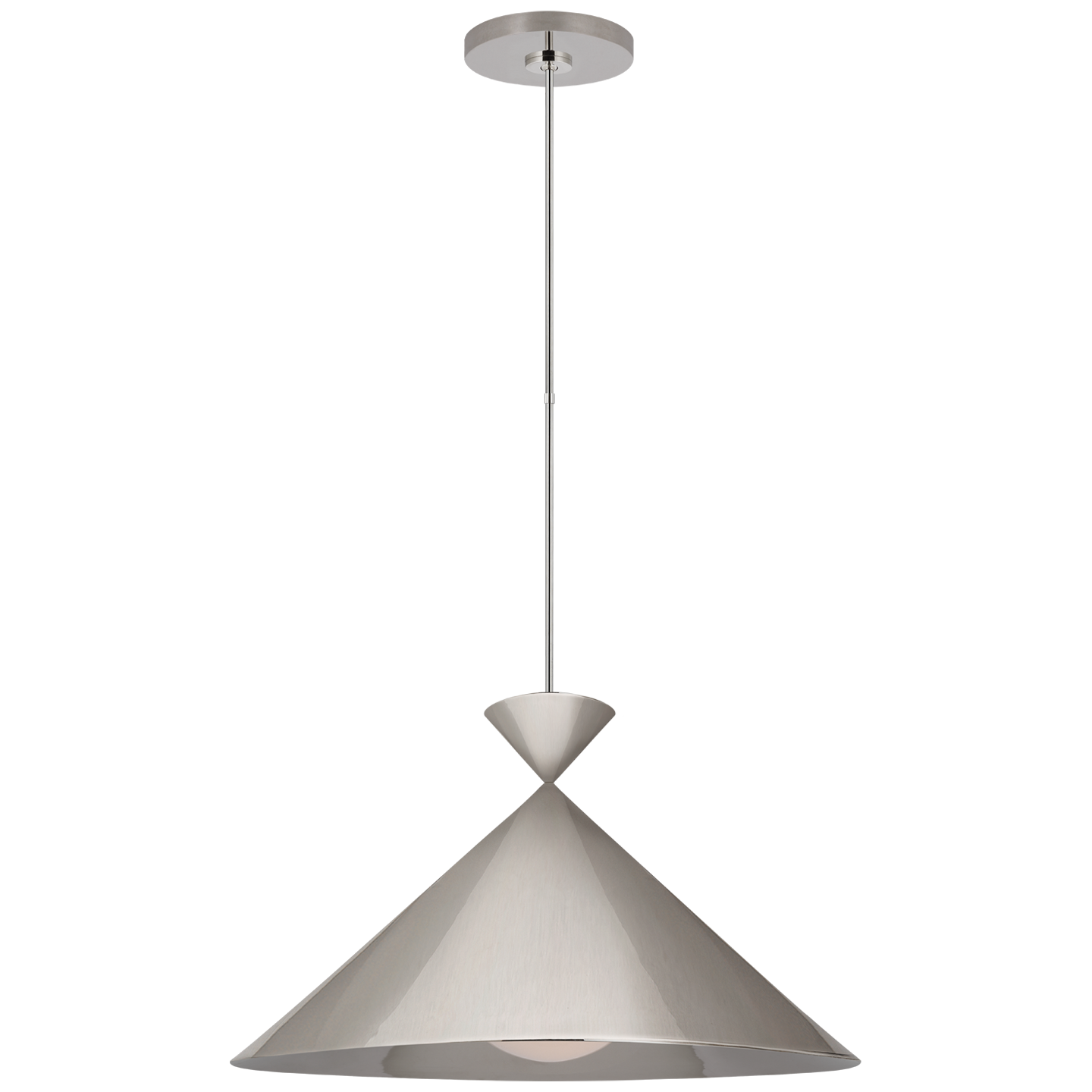 Orsay Grande Pendant - Polished Nickel Finish