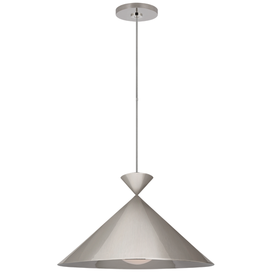 Orsay Grande Pendant - Polished Nickel Finish