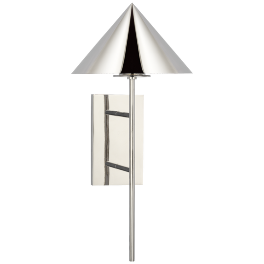 Orsay Medium Downlight Sconce - Polished Nickel Finish