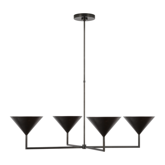 Orsay XL Chandelier - Bronze Finish