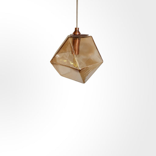 Amber Glass Pendant