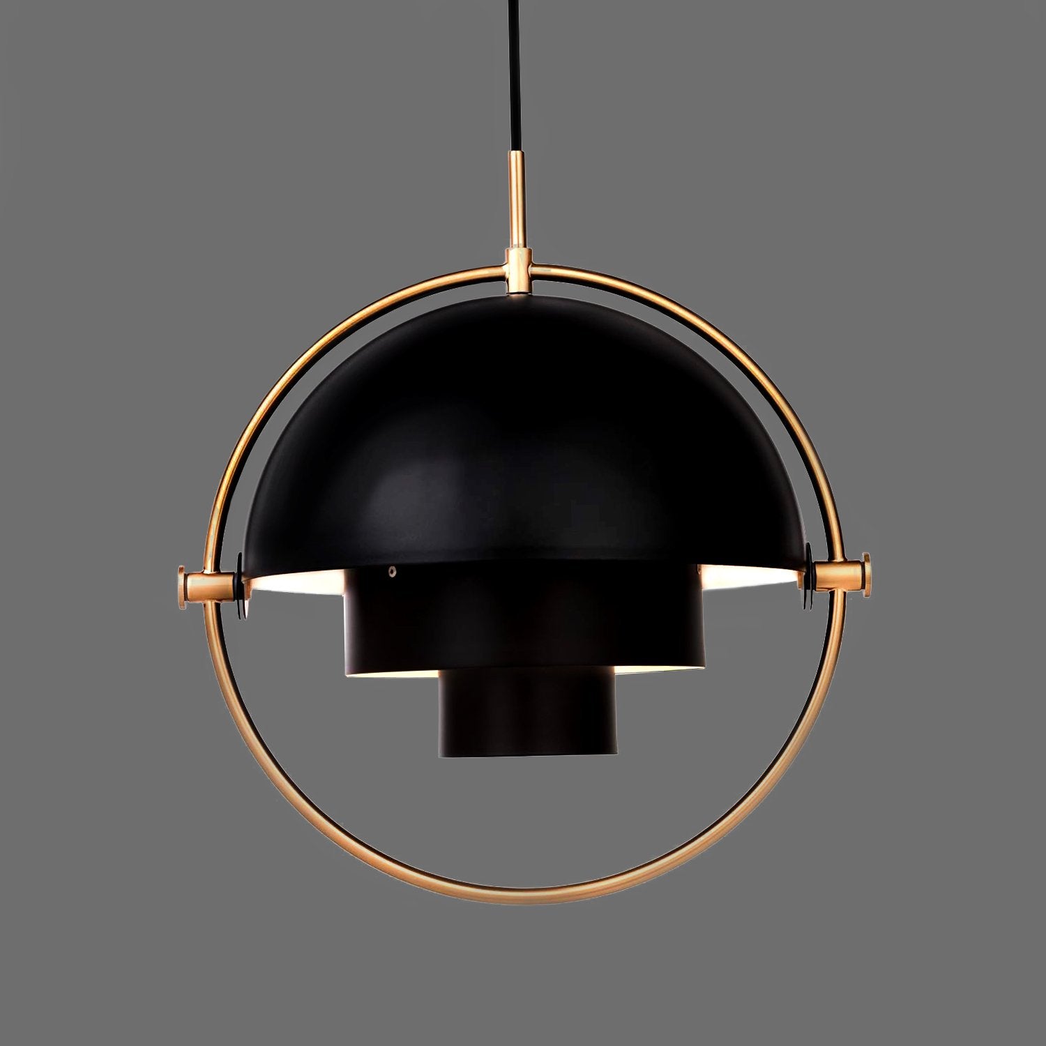 Pendant  - Black/Brass Finish