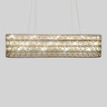 Load image into Gallery viewer, Linear Chandelier - Gold Finish
