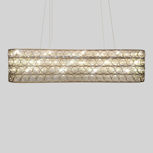 Linear Chandelier - Gold Finish