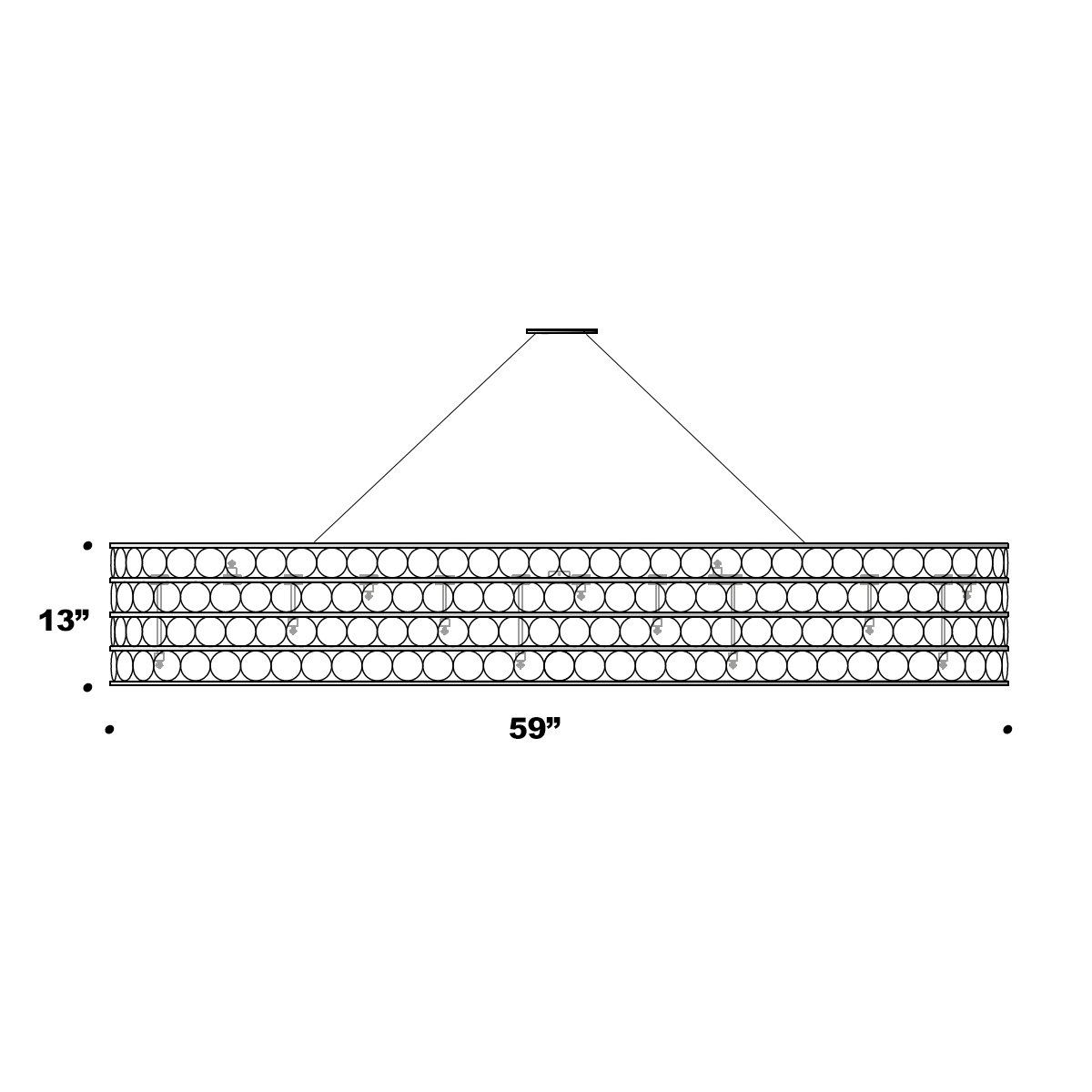 Linear Chandelier Diagram