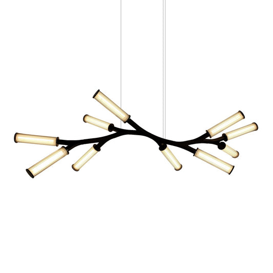 Small Linear Pendant - Black Finish