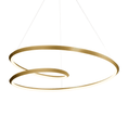 Load image into Gallery viewer, Ampersand 39" Chandelier - Brushed Gold Finish
