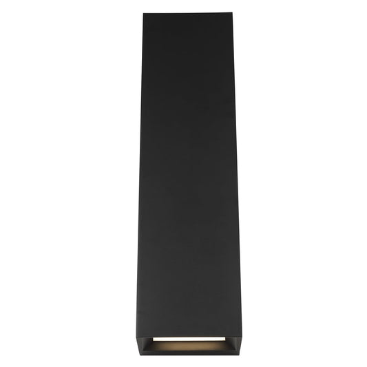 Pitch Large Outdoor Wall Sconce - Black Finish