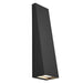 Pitch Large Outdoor Wall Sconce - Black Finish
