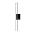 Load image into Gallery viewer, PLANES 24" DOUBLE BATHROOM VANITY LIGHT - Satin Black
