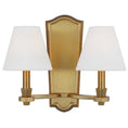 Load image into Gallery viewer, Paisley Double Tall Wall Sconce - Burnished Brass
