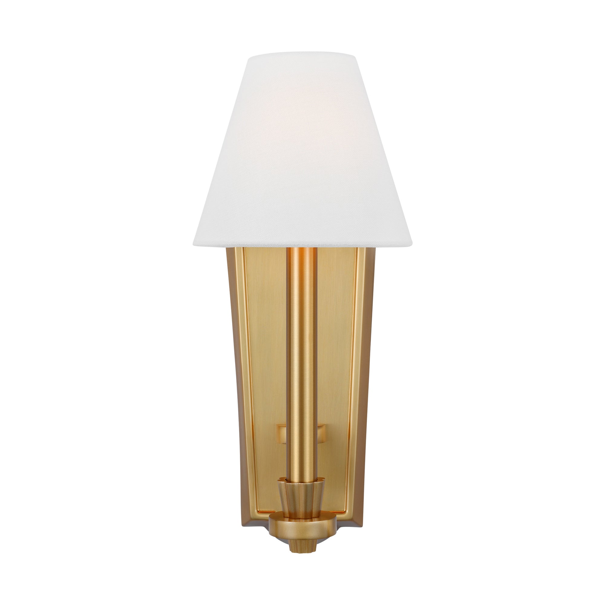  Paisley Tall Wall Sconce - Burnished Brass