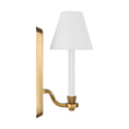 Load image into Gallery viewer,  Paisley Tall Wall Sconce - Burnished Brass
