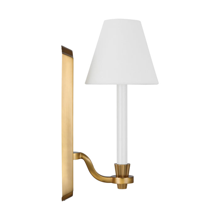  Paisley Tall Wall Sconce - Burnished Brass