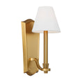 Load image into Gallery viewer,  Paisley Tall Wall Sconce - Burnished Brass
