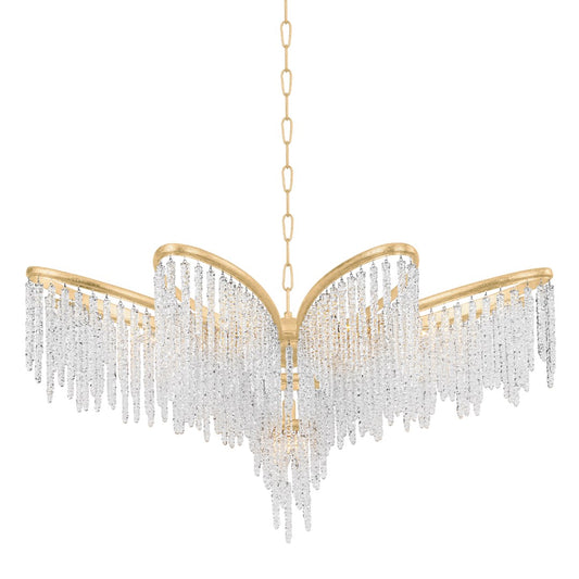 Pandora Chandelier - Gold Leaf