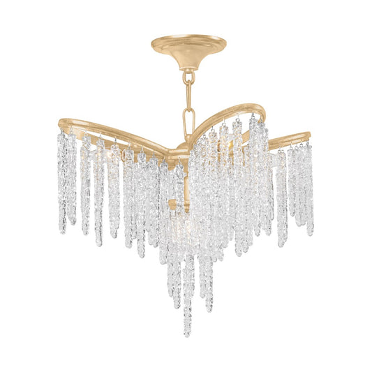 Pandora Chandelier - Gold Leaf