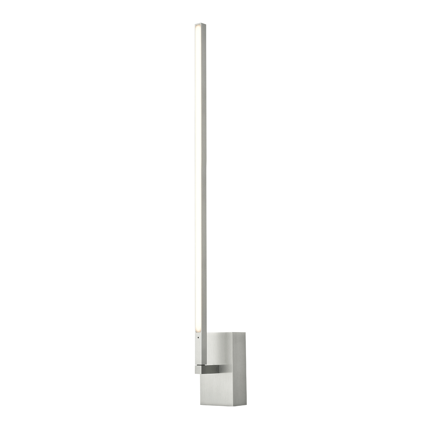 Pandora 28" LED Bathroom Wall Sconce - Brushed Nickel Finish