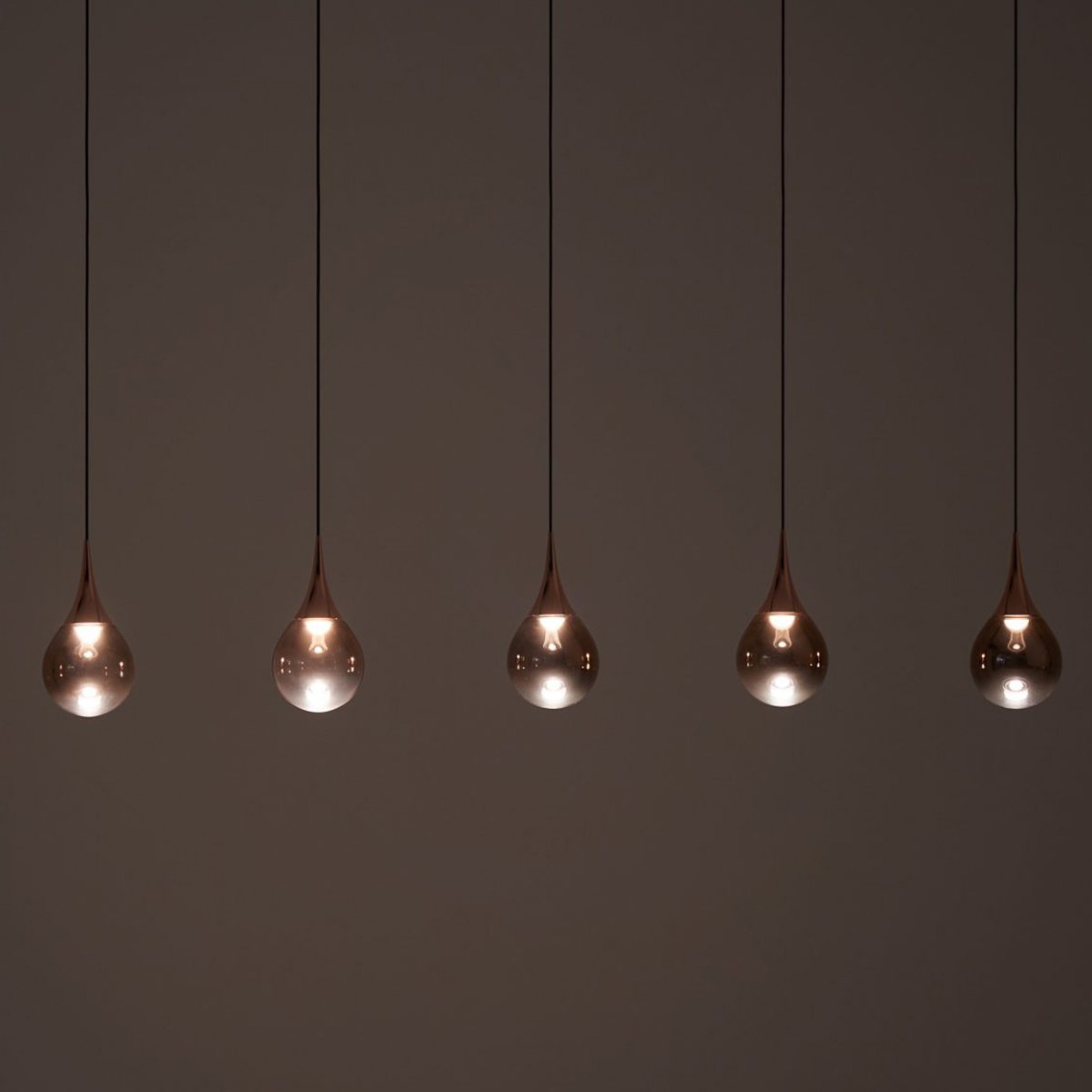 Paopao L5 LED Linear Multi Light Pendant - Display