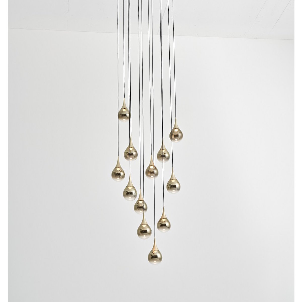 Paopao P12 / PC12 LED Multi Light Pendant - Champagne Gold (No Ring)