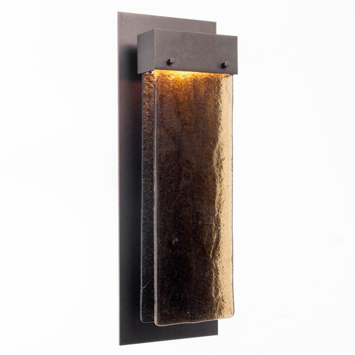 Parallel Glass LED Wall Sconce - Bronze Granite/Flat Bronze