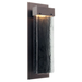 Parallel Glass LED Wall Sconce - Smoke Granite/Flat Bronze