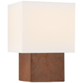 Load image into Gallery viewer, Pari Petite Square Table Lamp - Autumn Copper Finish
