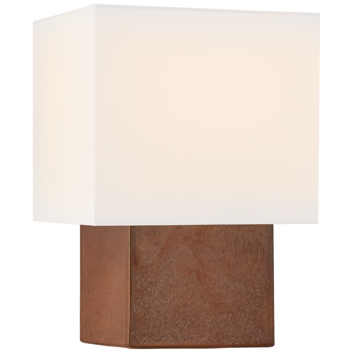 Pari Petite Square Table Lamp - Autumn Copper Finish