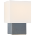 Load image into Gallery viewer, Pari Small Square Table Lamp - Cloudy Blue
