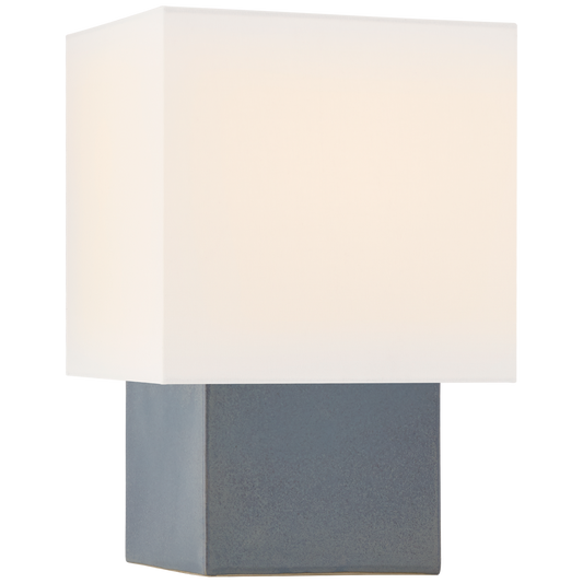 Pari Small Square Table Lamp - Cloudy Blue