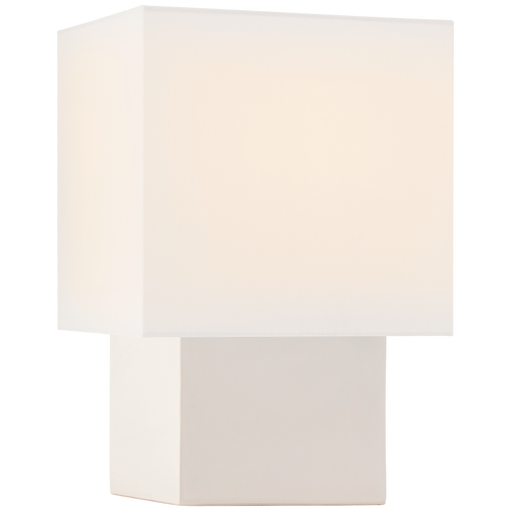 Pari Small Square Table Lamp - Ivory