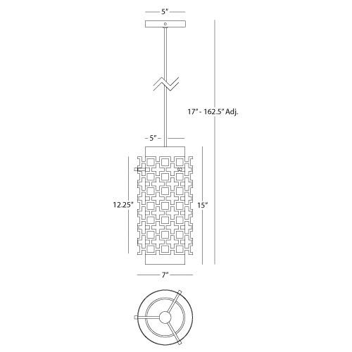 Parker Pendant - Diagram