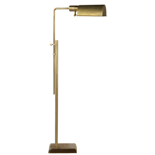 Pask Pharmacy Floor Lamp - Hand-Rubbed Antique Nickel