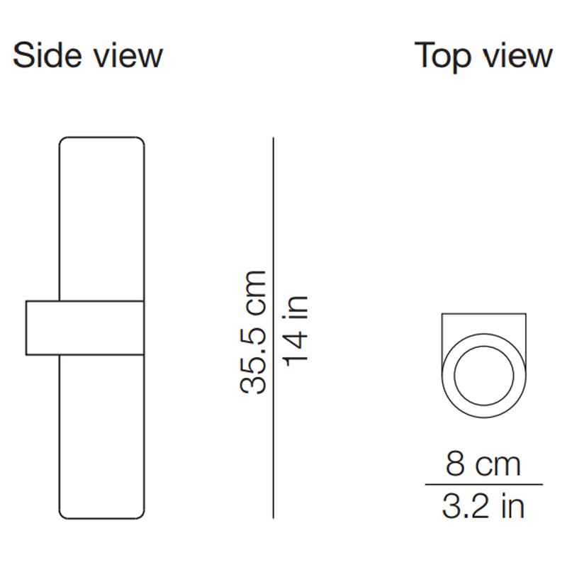 Pastilla Wall Sconce - Diagram