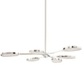 Load image into Gallery viewer, Patras Large Chandelier - Burnished Nickel Finish
