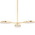 Load image into Gallery viewer, Patras Small Chandelier - Vintage Brass Finish
