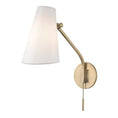 Load image into Gallery viewer, Patten Wall Sconce - Aged Brass
