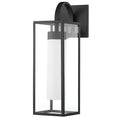 Load image into Gallery viewer, Pax Large Outdoor Wall Sconce - Black Finish
