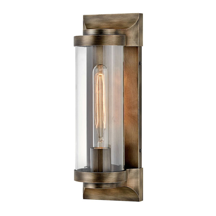 Pearson Small Outdoor Wall Sconce - Burnished Bronze Finish