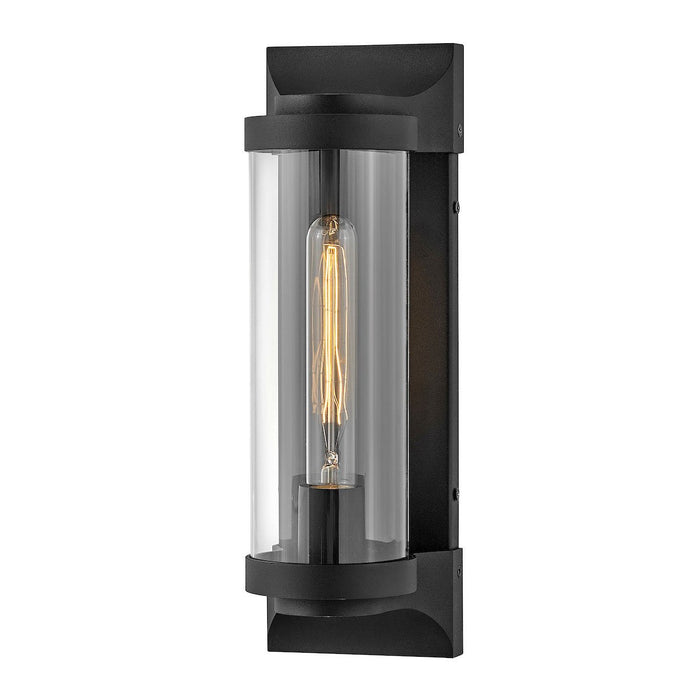 Pearson Small Outdoor Wall Sconce - Textured Black Finish