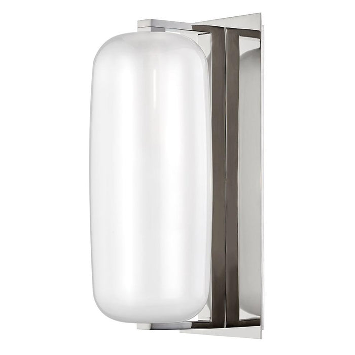 Pebble Wall Sconce - Polished Nickel Finish